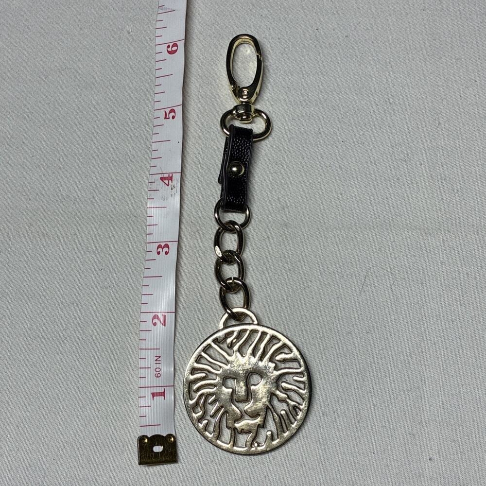 Anne Klein Lion Bag Purse Keychain Charm